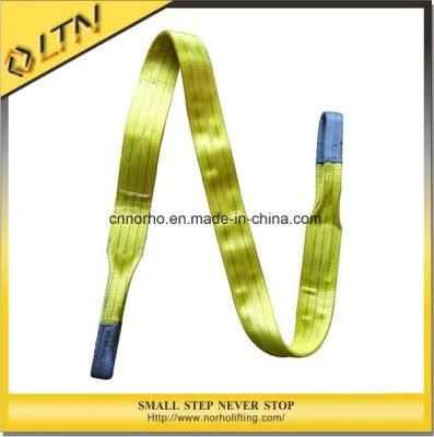 1t Ce GS TUV Polyester Eye Lifting Standard Flat Webbing Sling (NHWS-A)