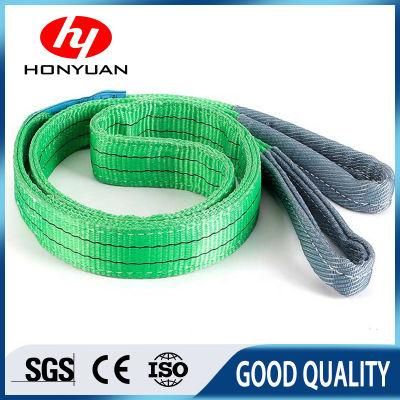 Polyester Endless Round Sling / Flat Eye Webbing Lifting Strap Belt