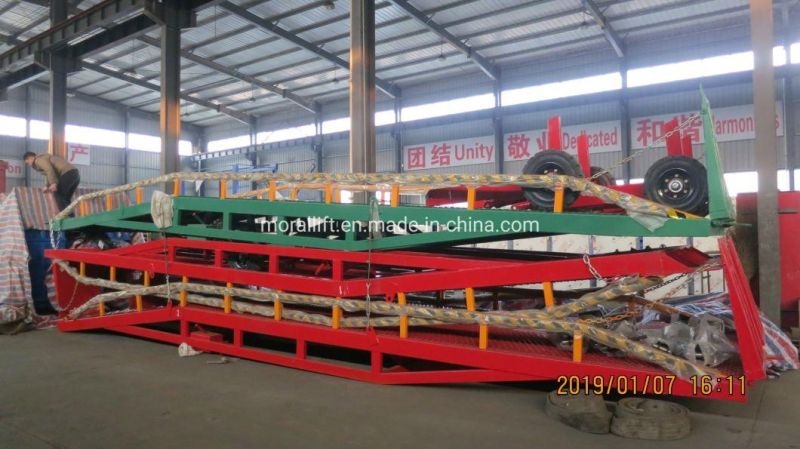 10 Ton Container Forklift Mobile bridge Ramp