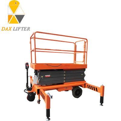 Full Electric Inexpensive Manual Move Hydraulic Scissors Lifting Equipment