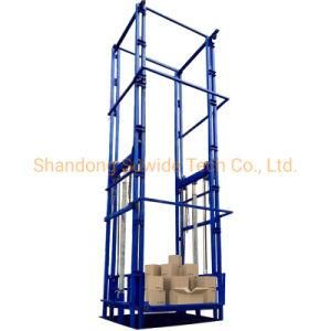 Wall Mounted Cargo Lift Platform Small Goods Lift Warehouse Hydraulic Freight Elevator for Sale