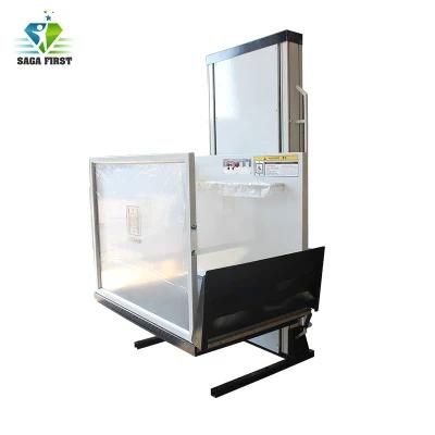 1m-6m Aluminum Wheelchair Lift for Elderly and Disabled People