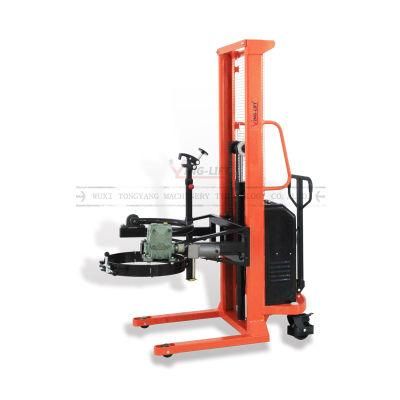 520kg Multi-Function Electric Drum Dumper with Electric Rotation 180 Degree, Drum Lifter Cum Tilter