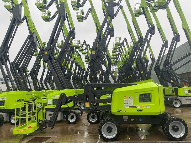 Zoomlion 14m Za14je Electric Articulating Boom Lift