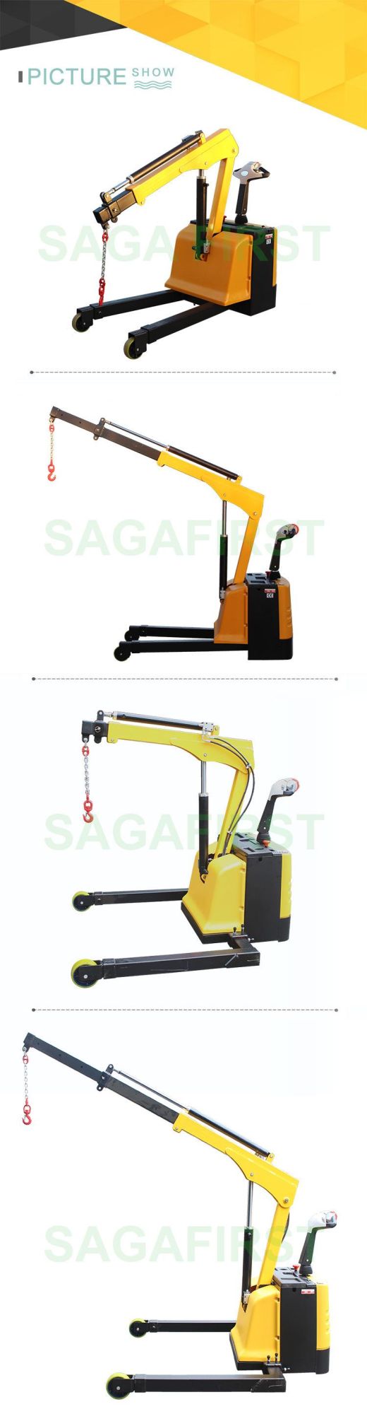 Selfpropelled High Efficiency Telescopic Boom Crane