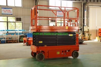 High Quality Self-Propelled Hydraulic Professional Battery Scissor Lift for Sale with CE Certificate (JCPTZ610HD)