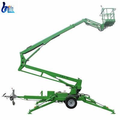 Telescopic Spider Towable Boom Lift Construction Lifter