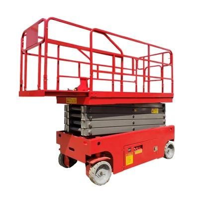 20m Self-Propelled Mechanical Electric Mobile Scissor Car Lift Parking Precio En Pesos