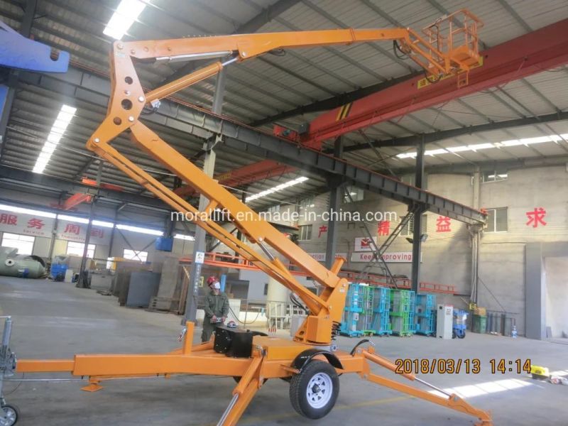 10m, 12m, 14m, 16m Towable Hydraulic Sky Lift with CE