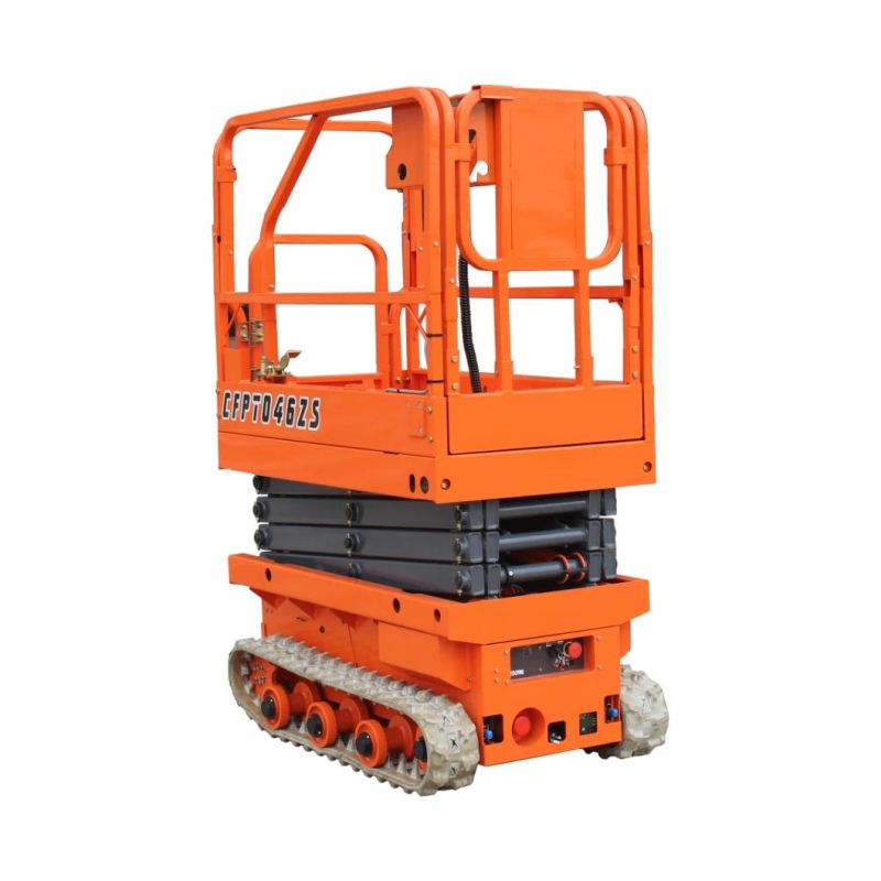 Hot Sale Lifting Platform Hydraulic Scissor for Greenhouse Picking Crawler Scissor Lift Platform