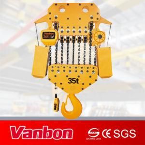 35ton Hook Type Double Speed Electric Chain Hoist