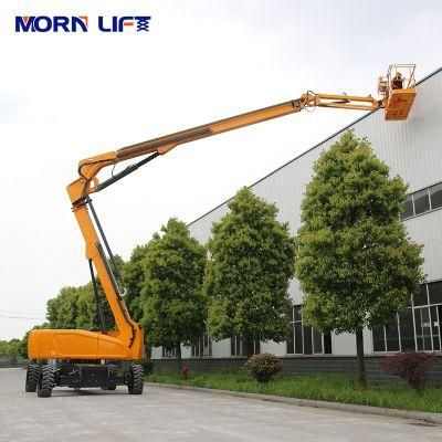 30m Hydraulic Boom Man Lift Cherry Picker Lift Spider Platform Lift