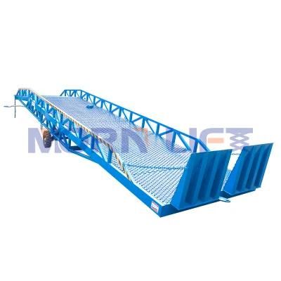 10t 6000kg Morn CE, ISO Hydraulic Loading Dock Container Unloading Ramp