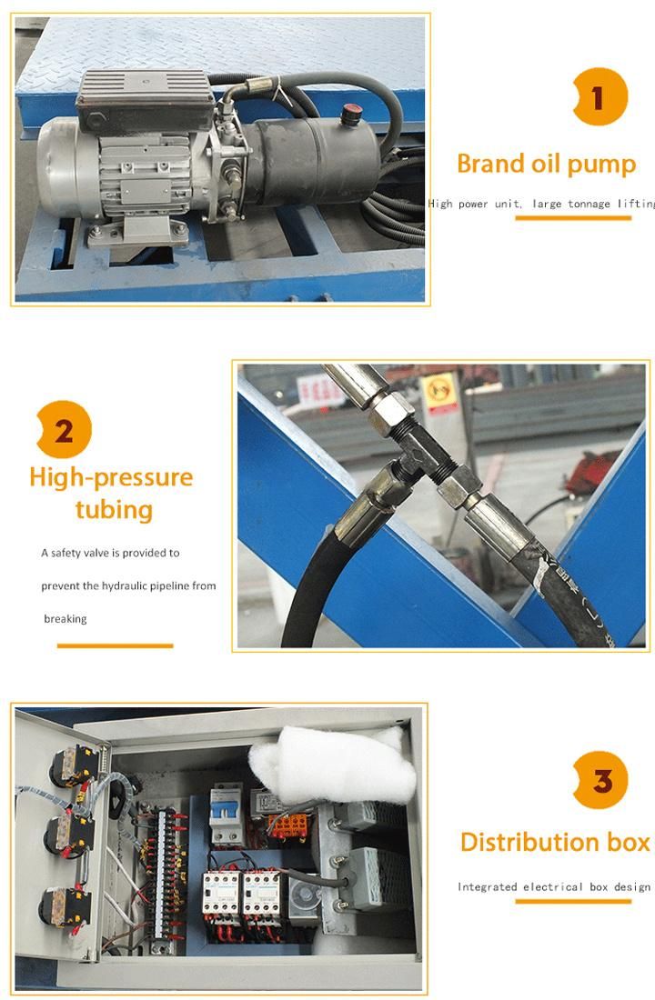 Fixed Scissor Lift Platform Hydraulic Table Elevated Work Platform
