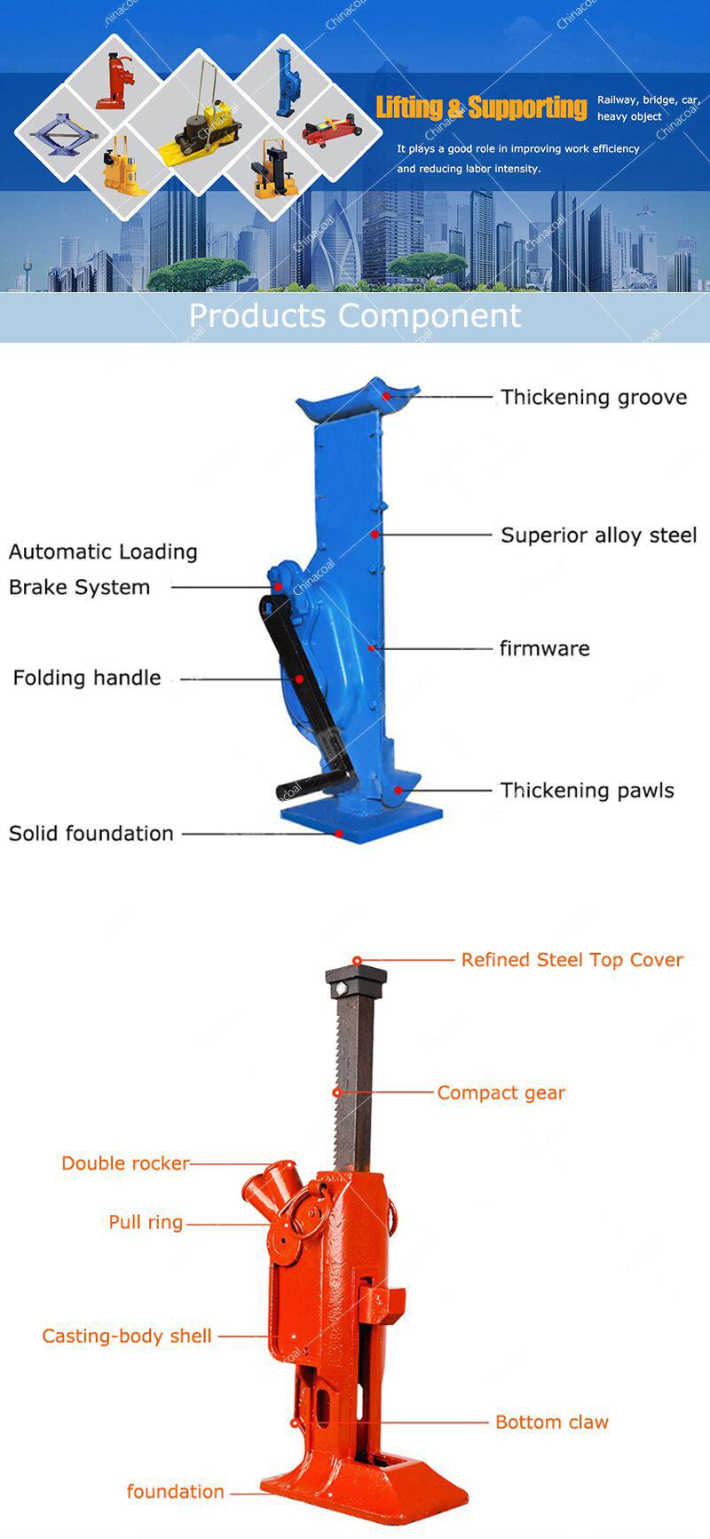 China Coal Vehicle Positioning Hydraulic Bottle Jack