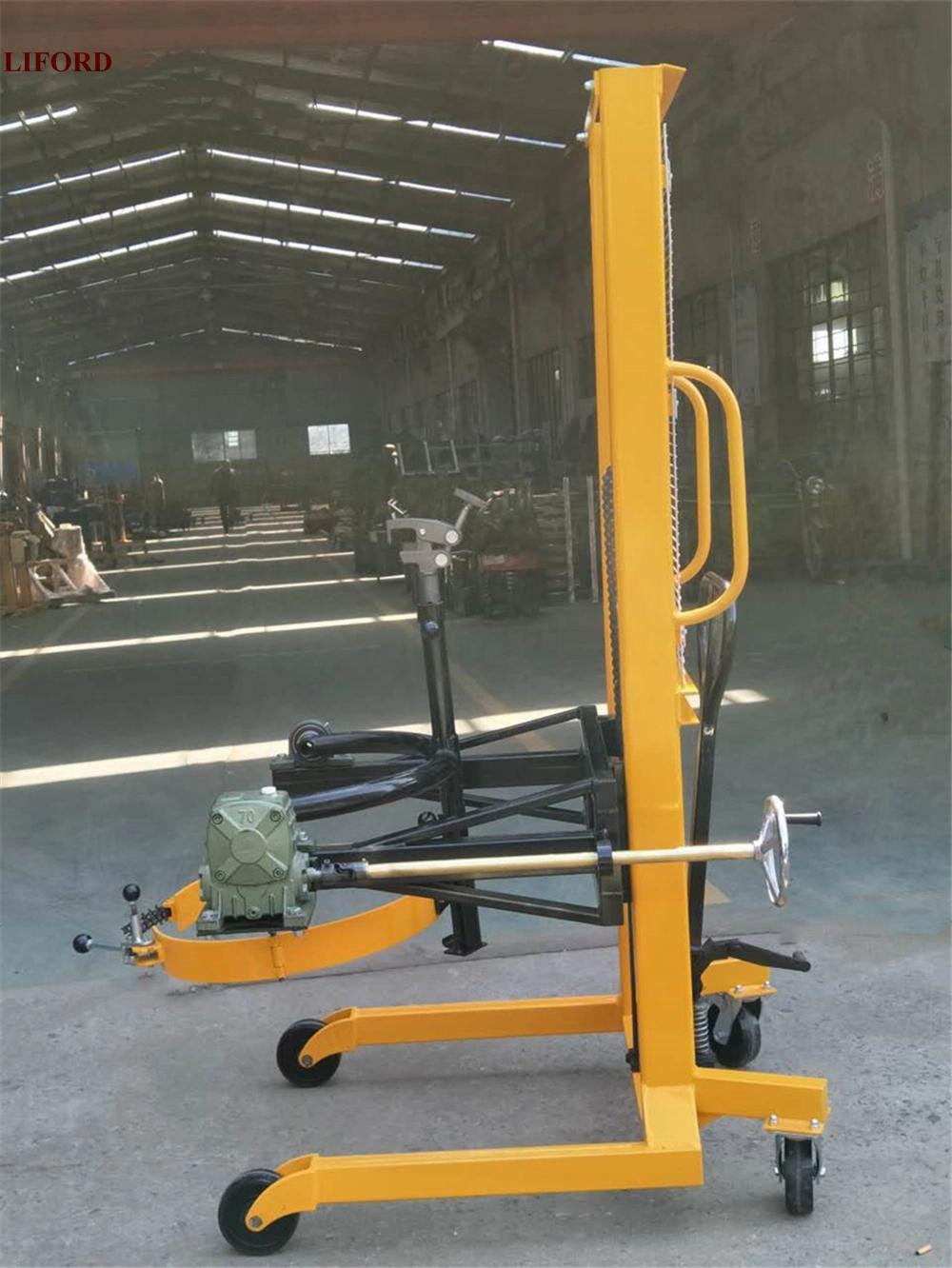 450K Gripper-Type Manual Turning Hydraulic Oil Drum Handling Trucks