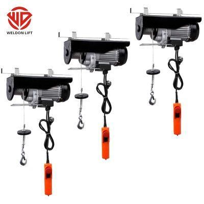 PA Single Phase Mini Hoist Mini Electric Hoist 1000kg 2000kg