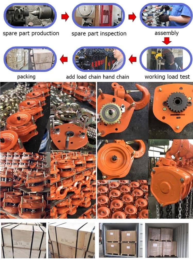 Lifting Equipment Building Hoist Chain Block Manual Chain Hosit