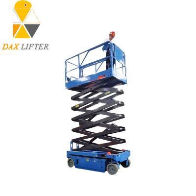 Self-Propelled Adjustable Height Aerial Working Hydraulic Scissor Lift