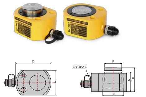 Hhyg-B Series Single Acting Hydraulic Steel Jack