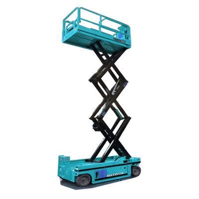 8m 10m 12m 14m Electric Battery Driving Tricycle Type People Hydraulic Scissor Lift Platform