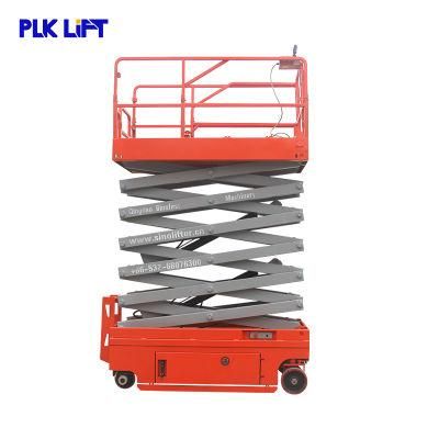 Plk Electric Scissor Lifting Platform Mobile Man Lift with CE