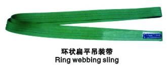 Round Soft Polyester Webbing Lifting Strap