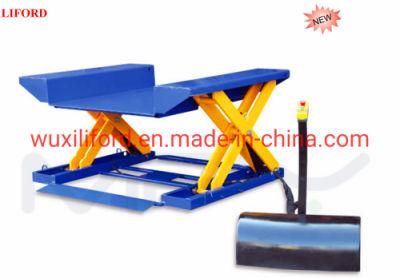 500kg/1000kg/1500kg Capacity Hydraulic Ground Lift Scissor Table