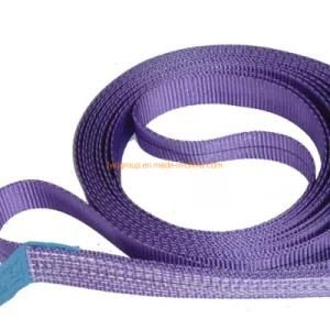 1t Polyester Flat Double Eye Webbing Sling for Lifting