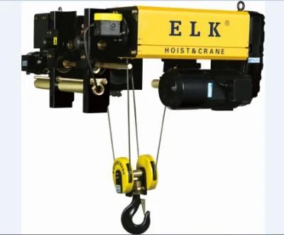 ELK Supply European Type Single Double Girder Electric Wire Rope Hoist 5ton