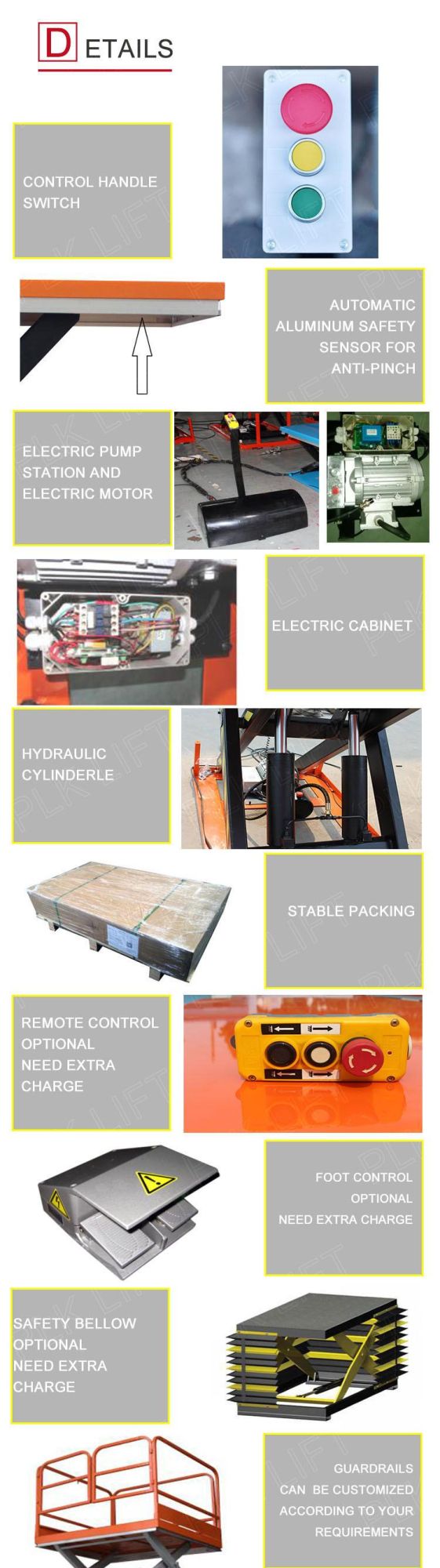 Low Profile Hydraulic Table Scissor Lift