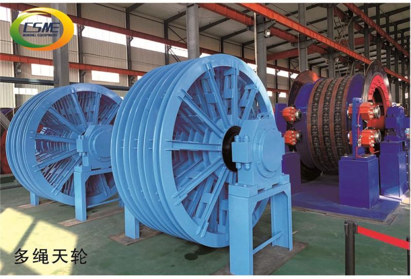 Good Price Multi-Rope Friction Mine Mining Hoist