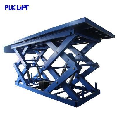 1t 2t Hydraulic Electric Scissor Lift Table Cargo Material Lift