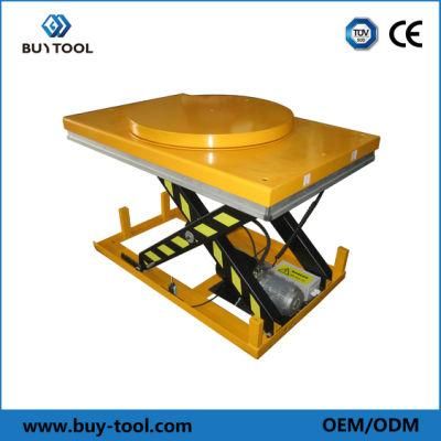 Heavy Duty Lift Table with Turn Platform