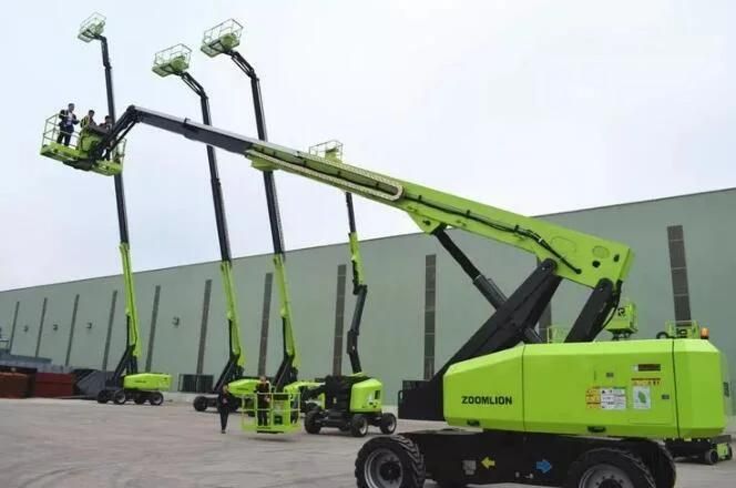 Zoomlion Telescopic Boom Scissor Lift New 22m Aerial Work Platform Zt20j for Sale