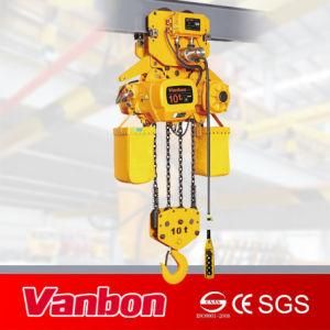 10t with Electric Trolley Electric Chain Hoist