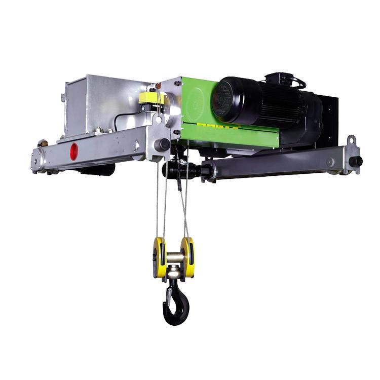 2 Ton European Model Electric Steel Cable Wire Rope Hoist Crane