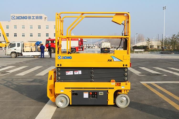 XCMG Official 6m Mobile Electric Scissor Lift Table Gtjz0607 China Aerial Work Platform for Sale