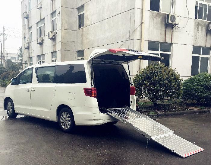 Manual Wheelchair Loading Ramp for Van with Loading 350kg