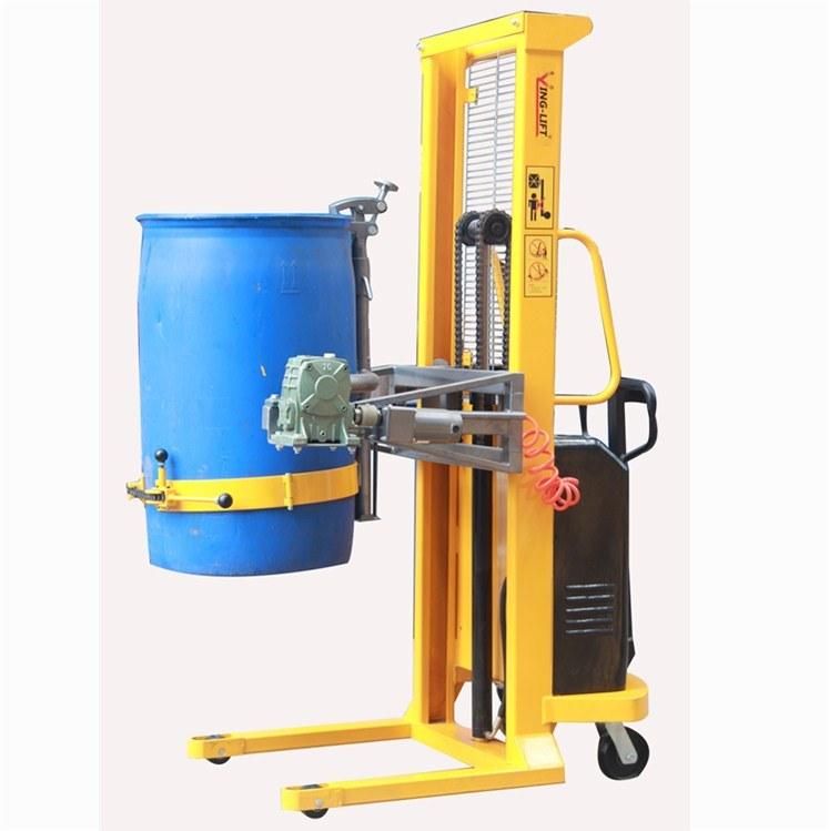 Electric Hydraulic Oil Drum Pallet Stacker Lifter with High Quality Barrel Stacker Yl520 Series