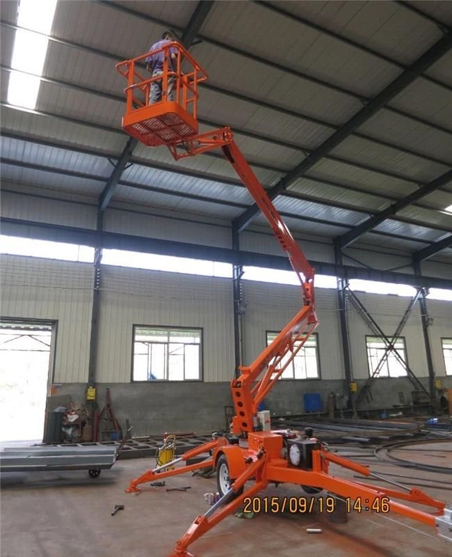Mobile Towable Articulating Work Platform with CE