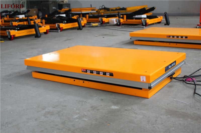 Heavy Duty Stationary Electric Hydraulic Scissor Lift Table Hw1001