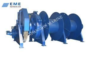 62mm Marine Equipment Custom Built Hydraulic Combined Windlass and Mooring Winch