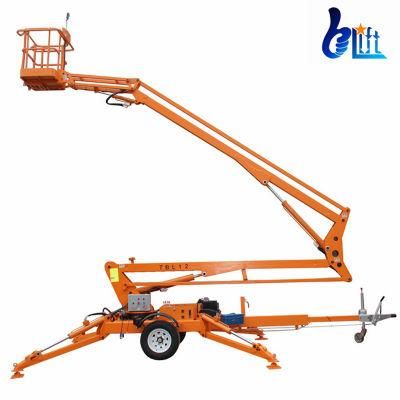 Telescopic Spider Tower Boom Lift and Carry Electric Lifting Equipment