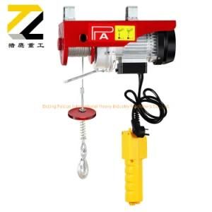 Single Flanged Wheel Steel Wire Rope Electric Hoist in Lifting Equipment