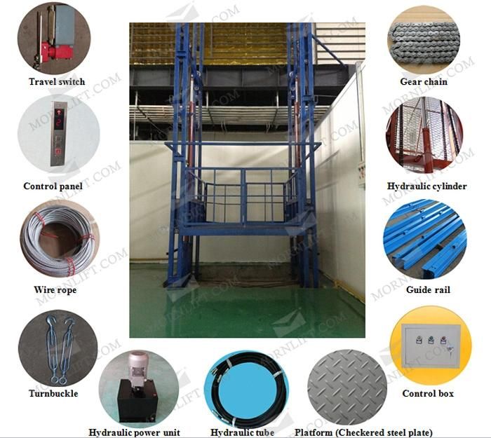 Hydraulic Warehouse Use Goods Elevator