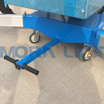 Electric Double Post Manual Trailer Lift Equipment