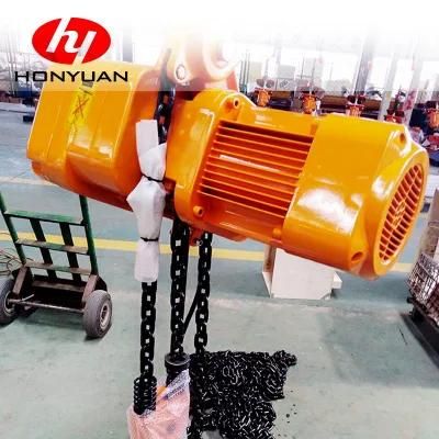Competitive Price Portable Low Headroom Powered Electric Chain Hoist with CE