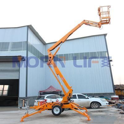 Tree Care and Maintance Battery &amp; Gasoline Power Articulated Price Boom Trailer Lift