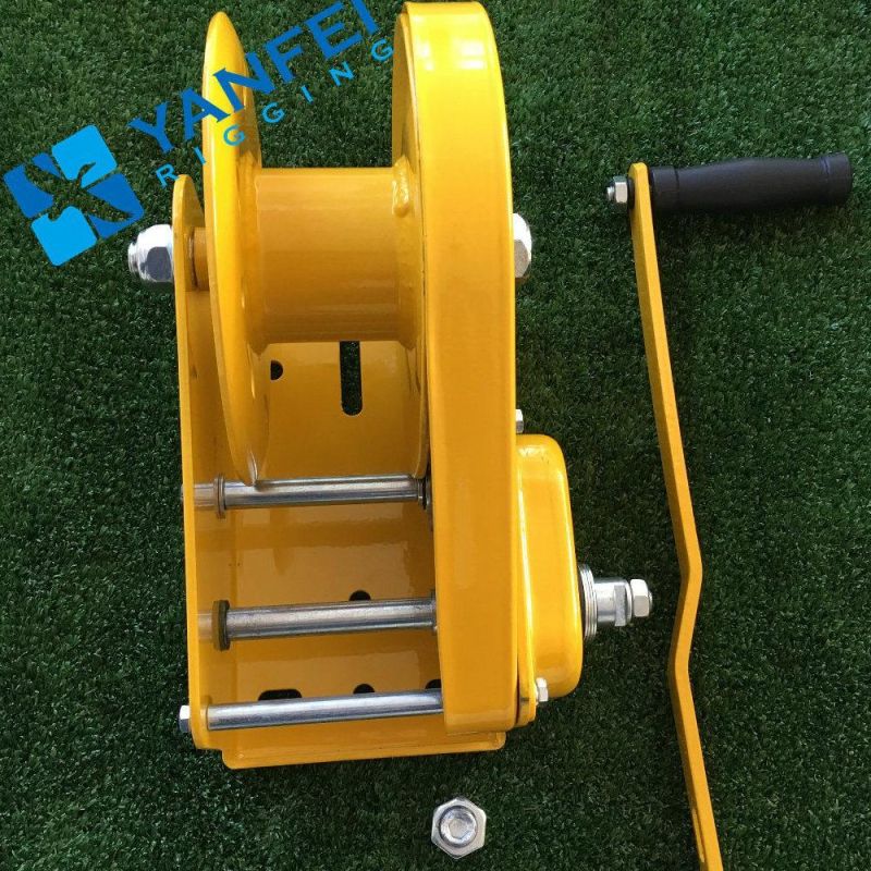 2600lbs Self Lock Steel Wire Rope Hand Winch for Truck